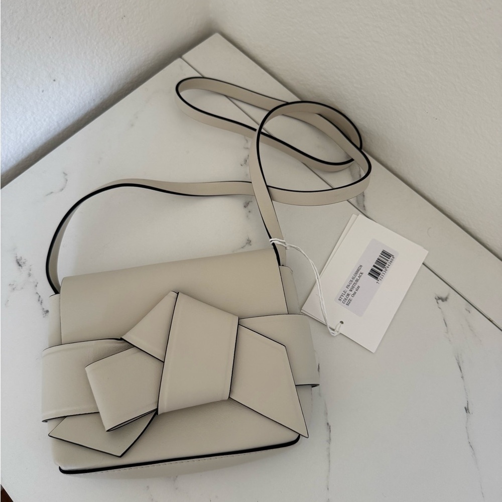 NWT Acne Studios Musubi Knotted Leather Shoulder Bag - Picture 10 of 14